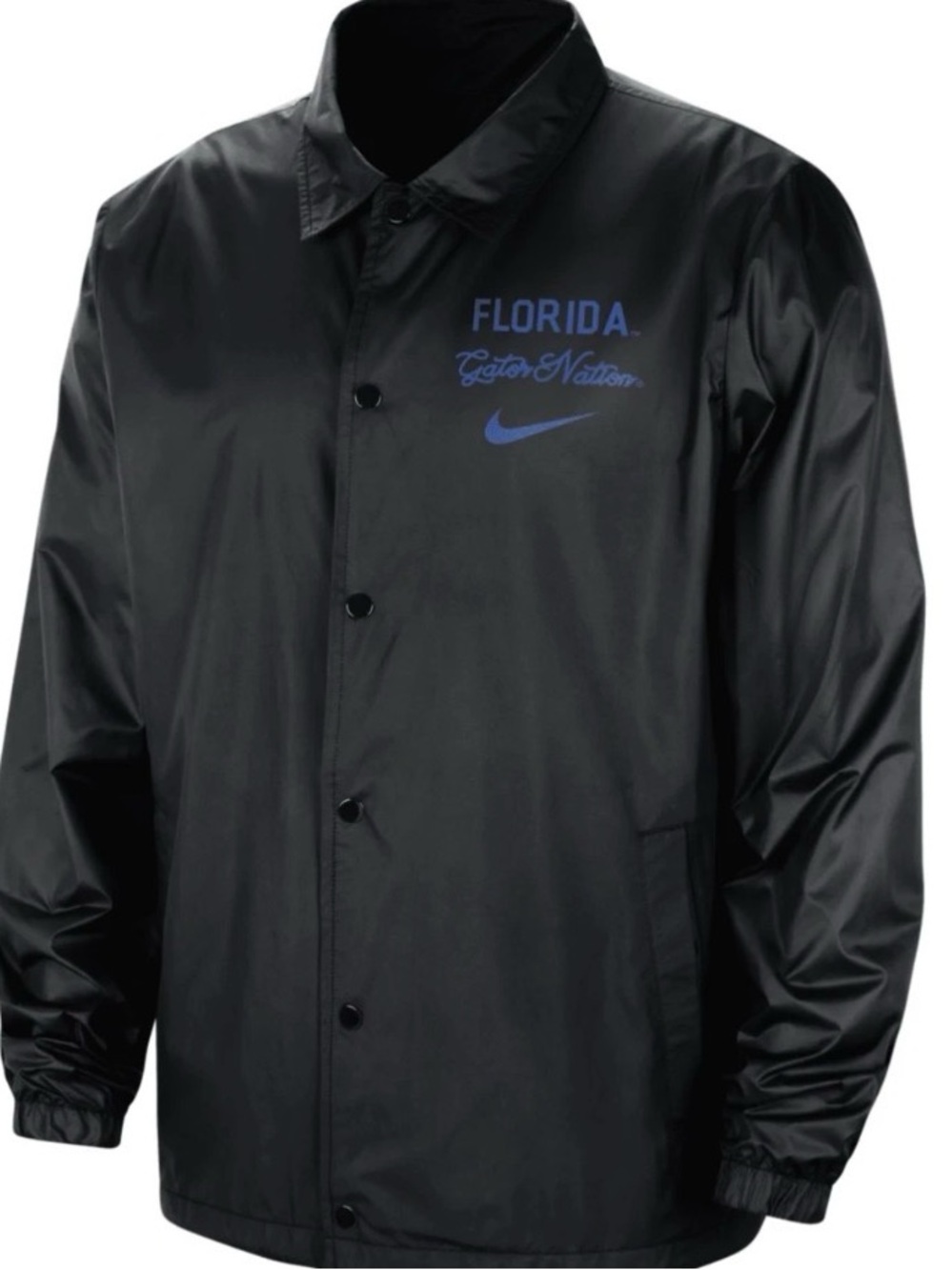 Nike Men’s Black Florida Gators Windbreaker Jacket Size XL